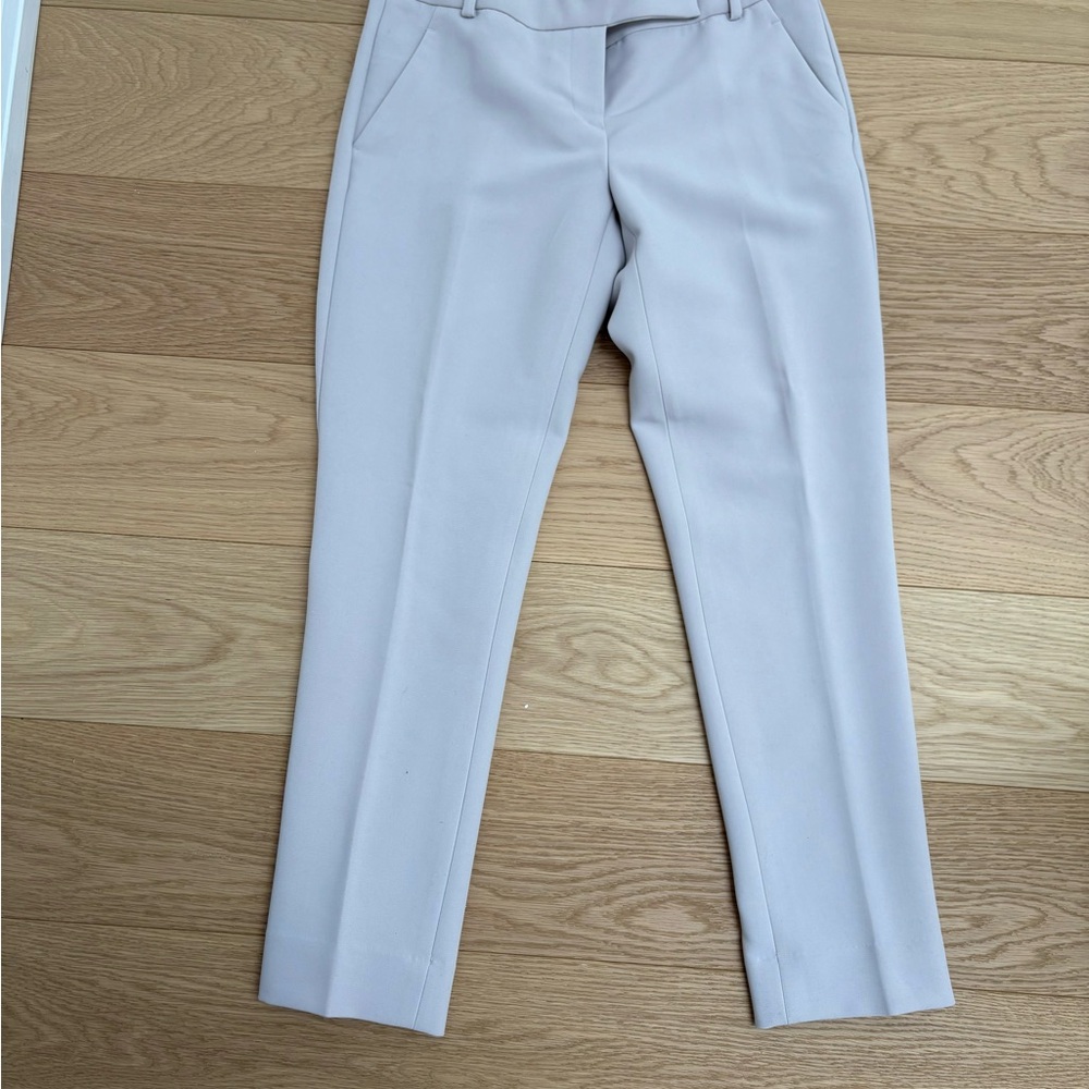 The Limited Taupe Cropped Ankle Trousers